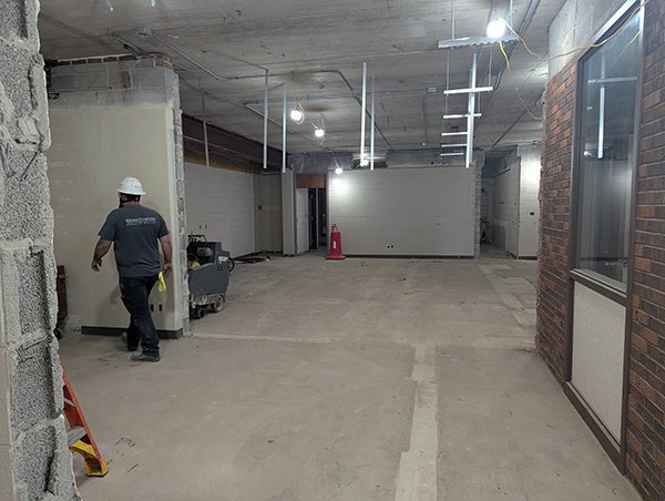Walls torn down