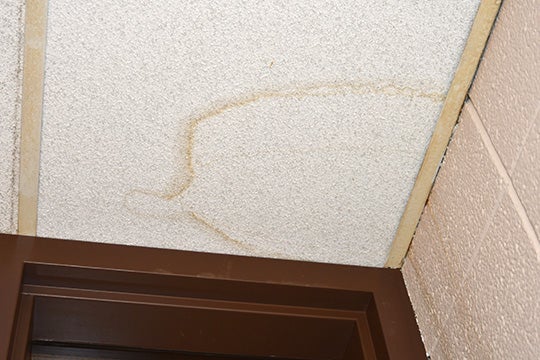 Stained Ceiling Tile